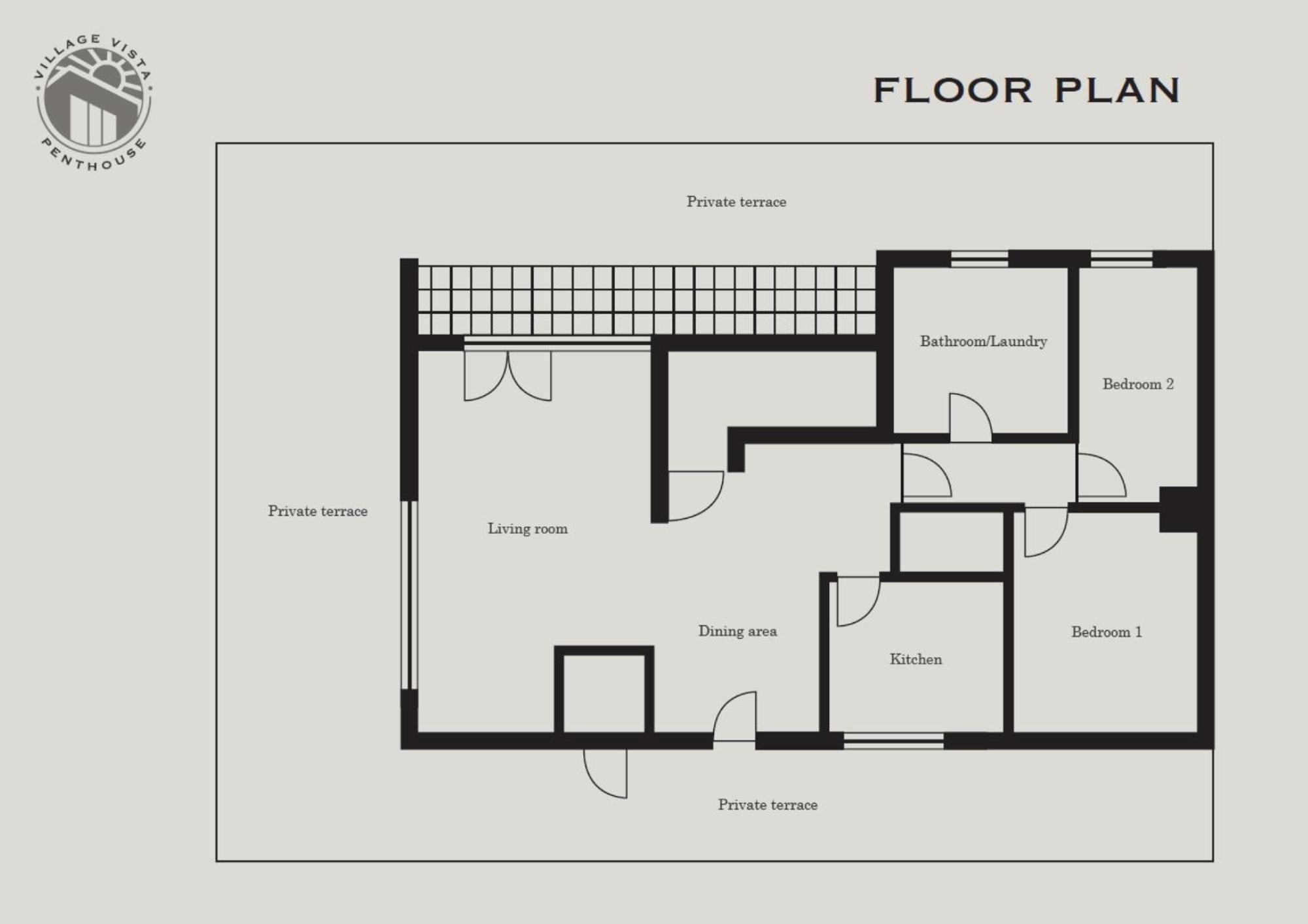 Village Vista Penthouse Wesseling Exterior photo